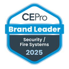 CE Pro Brand Leader 2025​ recognized Resideo as rated
among preferred Security/Fire Systems brands.​