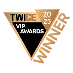Twice VIP Award​ recognized First Alert CX4 Cameras and app
for delivering value.​